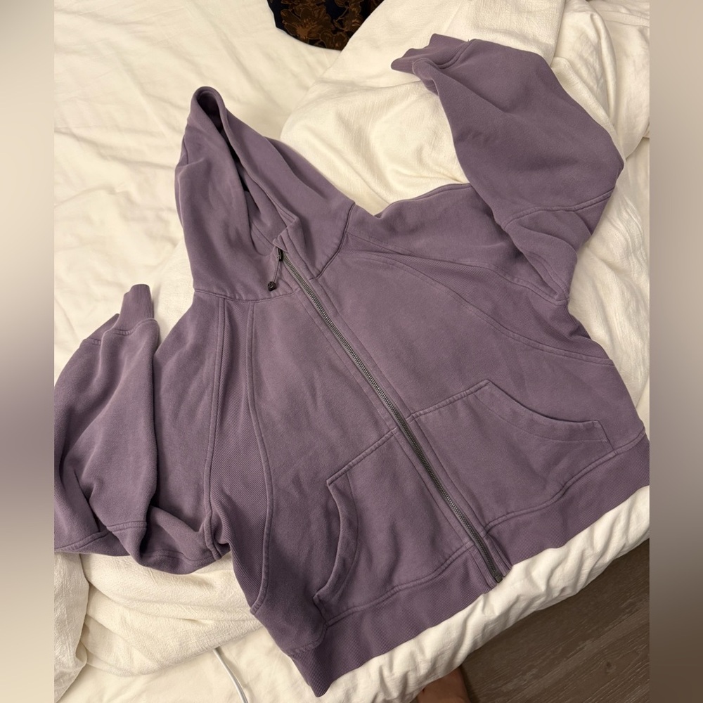 Storm Purple Lululemon Scuba Full-Zip